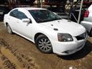 2011 MITSUBISHI GALANT 4DOOR FE WHITE 2.4 AT 203957